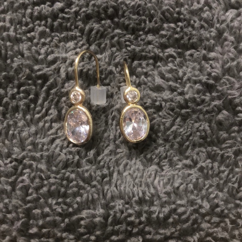 Drop Gold Earrings